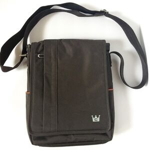 Nylon Brown Microsoft Surface Pro Messenger Bag